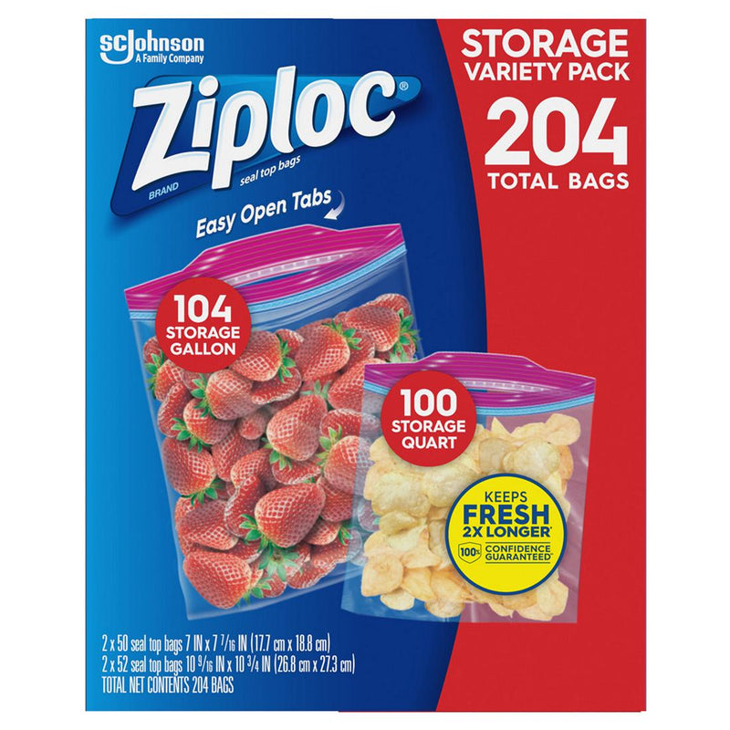 Ziploc Mixed Storage Variety Pack