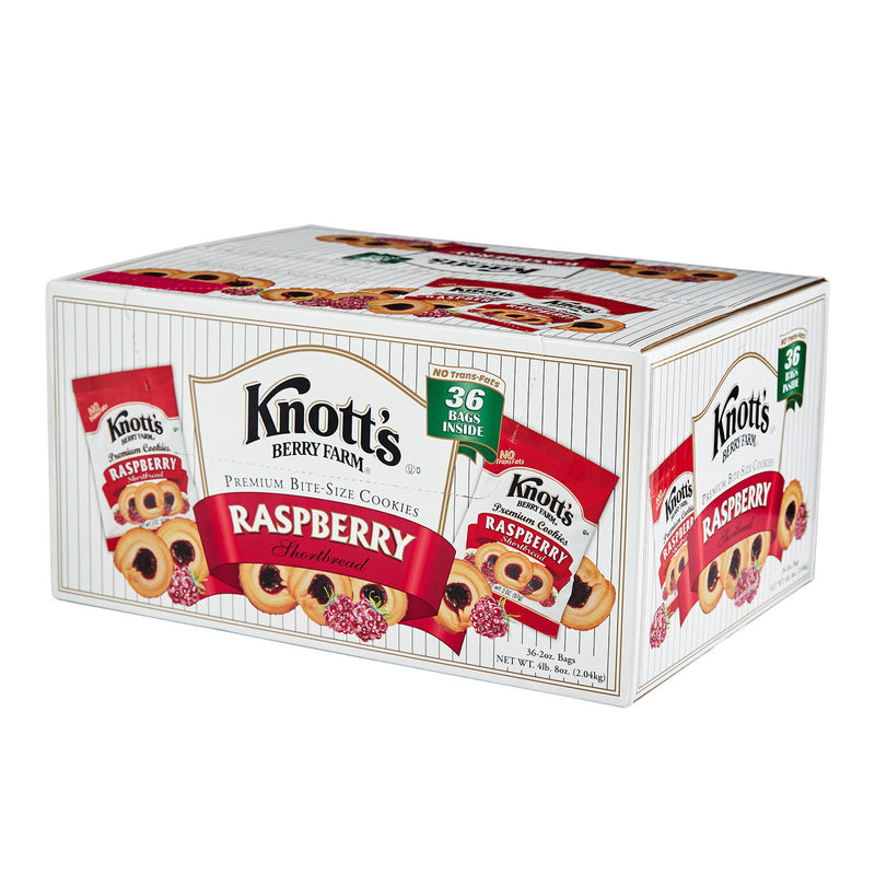Knott's Raspberry Shortbread Cookies