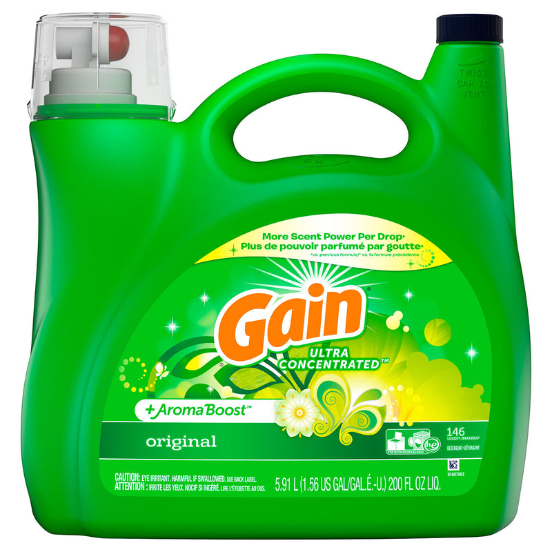 Gain Ultra Laundry Detergent - Aromaboost