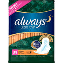 Always Ultra Thin Overnight Pads