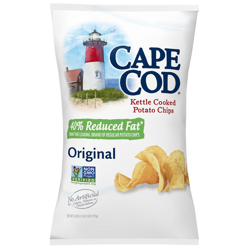 Cape Cod Kettle Cooked Potato Chips Reduced Fat