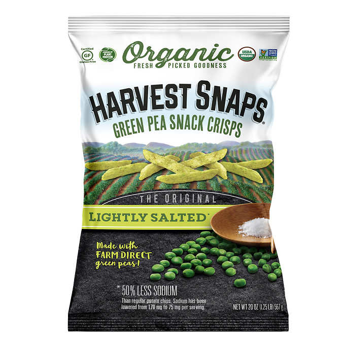 Harvest Snaps Organic Green Pea Crisps