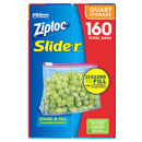 Ziploc Slider Quart Storage
